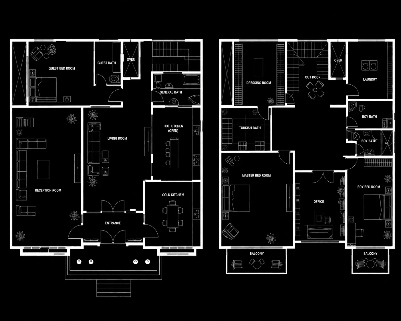 Private Residence floor plan